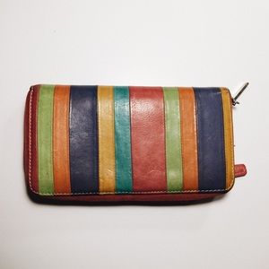 Colorful Fossil Wallet 